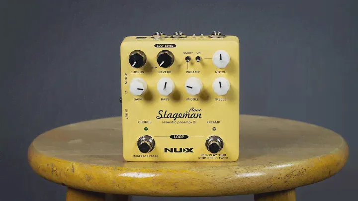 NUX Stageman Floor — восхитительный акустический предусилитель!