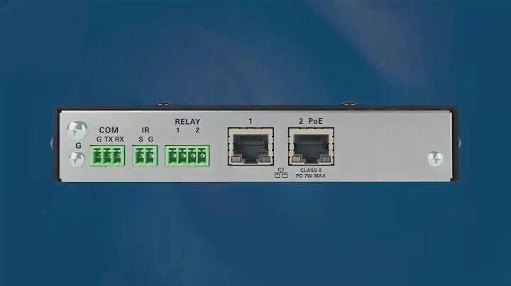 Crestron HD-CTL: Installation and Wiring