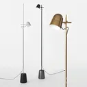 Counterbalance floor by LUCEPLAN floor lamp, floor lamp - Floor lamp - 3D model