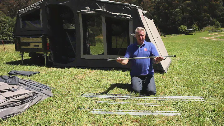 Soft Floor Camper Trailer Setup Instructions