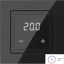 Терморегулятор Ergert Floor Control ETR-340 Black Черный