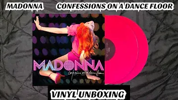 MADONNA - CONFESSIONS ON A DANCE FLOOR (VINYL UNBOXING)