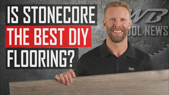 DIY Studio Upgrade | FLOORING INSTALL with Stone Core (SPC) Click LVP