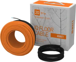 Теплый пол IQ Watt Floor cable: длина 20 м., мощность 400 Вт