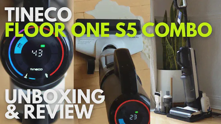 Tineco Floor One S5 COMBO - Best Handling Vac Mop // Unboxing & Review