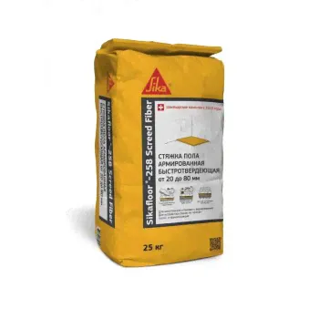 Наливной пол Sikafloor 258 Screed Fiber-0