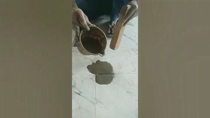 Easy way to stop hollow sounds in tile fiitings