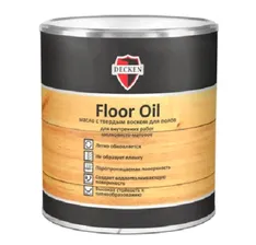 Масло с твердым воском для полов DECKEN Floor Oil, 0.125 л