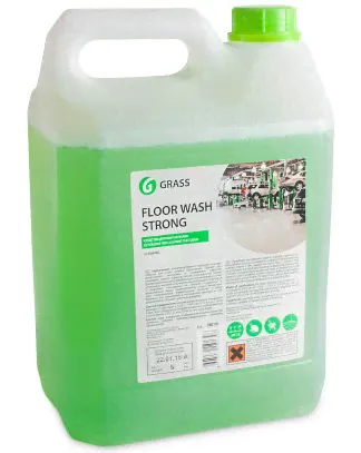 Грасс Floor Wash Strong Моющее средство для поломоечных машин, 5 литров-0