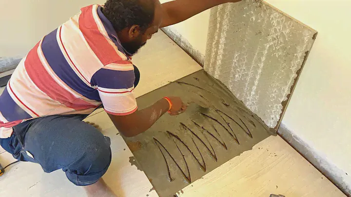 WoW Excellent Work! How To Install 2x2 Size Floor Tile In Accurately For  fastest Construction
