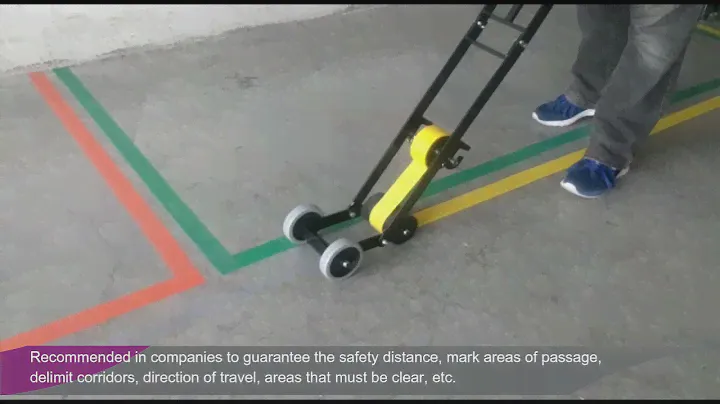 3M™ FLOOR MARKING TAPE APPLICATOR - MARKING TAPE DISPENSER TROLLEY