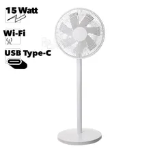 Вентилятор напольный Xiaomi Mijia 1X Upgraded Version Smart DC Inverter Floor Fan (белый)