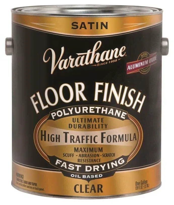 Лак паркетный полиуретановый на масляной основе Varathane Floor Finish Матовый (130231) 3,78 л-0