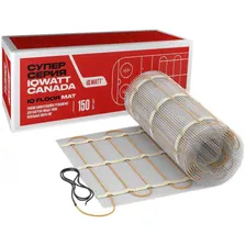 Тонкий самоклеящийся греющий мат IQ FLOOR MAT 1м²