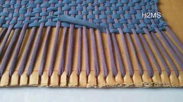 How to make simple doormat /rug at home,DIY Recycling ideas from old leggings ,kaise banaye door mat