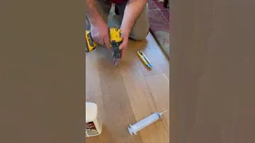injection glue for hardwood floor repair