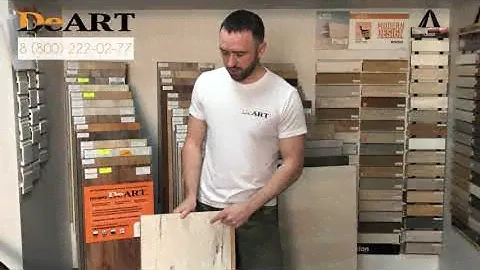 Проверяем кварцвиниловую плитку DeART. Рисуем, царапаем, проливаем воду