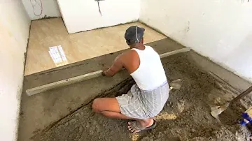 WoW Amazing Tiles Flooring!-How to install floor tile Properly-Using by sand and cement mixer mortar