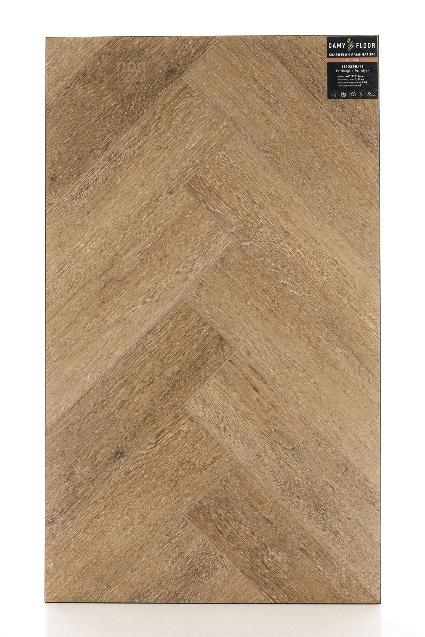 SPC ламинат Damy Floor Эдинбург 191023EL-13