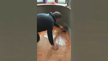 Parquet Floor Application of a Natural Oil Finish | Wood Floor Restoration Warwickshire