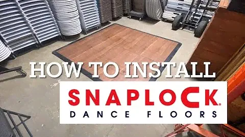 Snaplock Dance Floor Reviews - Instructions For Installation & 4x8 Sub Floor Panels Hack