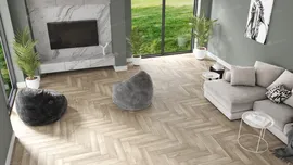 Клеевой кварц винил Alpine Floor коллекция Parquet LVT ЕСО 16-05 Дуб Натуральный Отбеленный