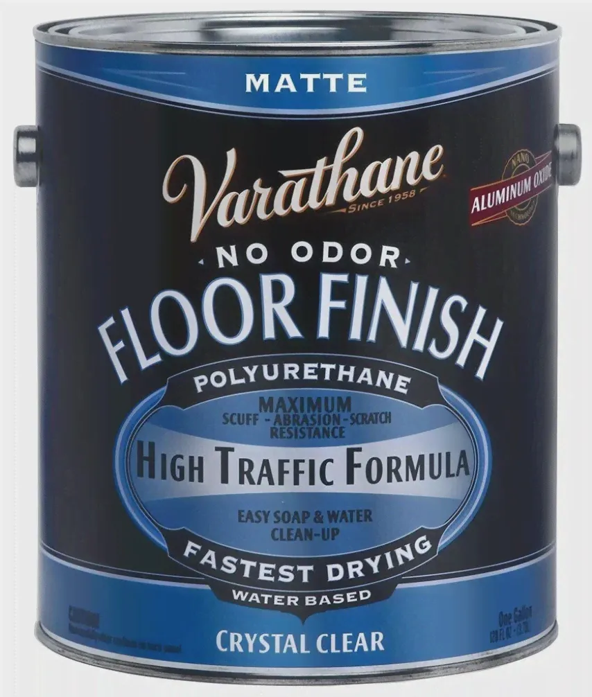 Varathane Premium Floor Finish Water Based Лак для пола на водной основе (матовый, 3,78 л)