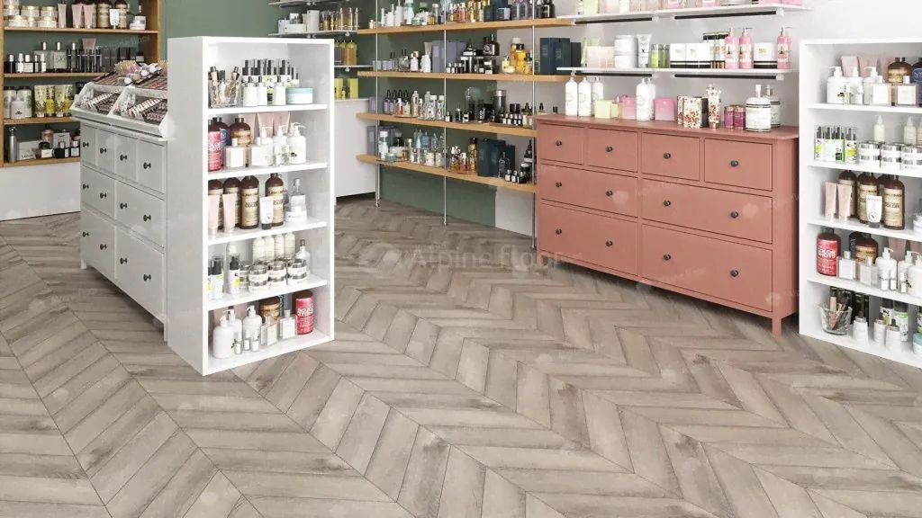 Кварц-винил Alpine Floor Chevron Alpine
