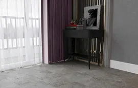 Каменный SPC ламинат Stone Floor Травертин Бежевый