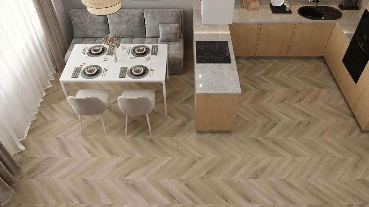 Кварц-винил Alpine Floor Chevron Alpine-0