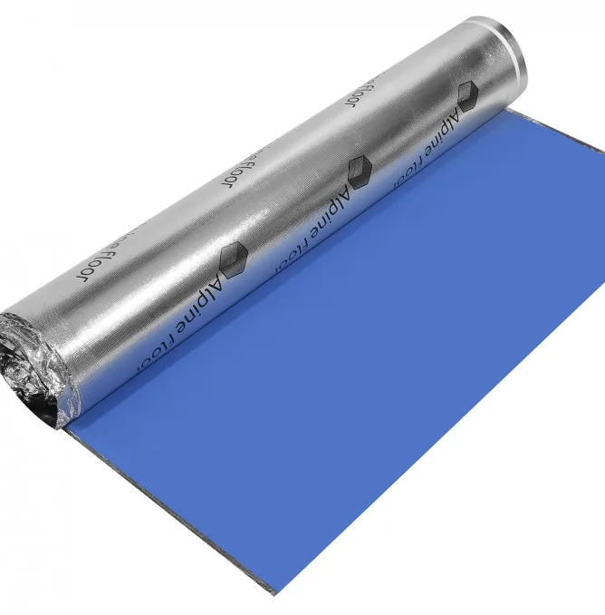 Подложка Alpine Floor Silver Foil Blue Eva фольгированная