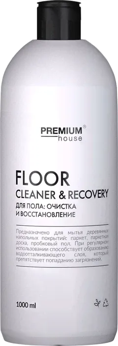 Средство моющее Premium House Wood floor cleaner для паркета 1л-0