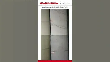 Luxurious Ceramic Floor Tiles with Matt Finish - Yashas Ceramics #ceramictiles #tiles #luxurytiles
