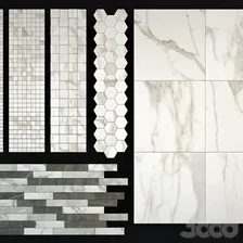 Italon Charme Evo Floor Calacatta - Кафель, плитка - 3D модель