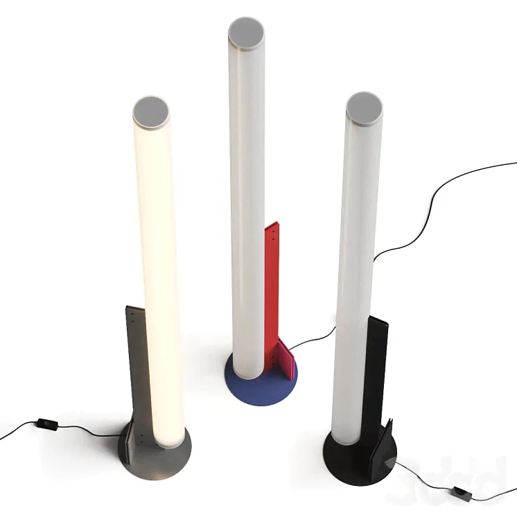 Kdln Model T Floor Lamp - Торшеры - 3D модель-1