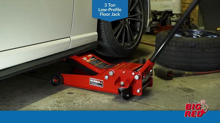 9023110 Big Red 3 Ton Low-Profile Floor Jack