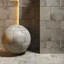 Old floor tile Lapicida - Напольные покрытия - 3D модель