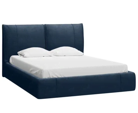 Кровать Вайлор Floor 140 Velvet Blue, цвет синий divan-185904